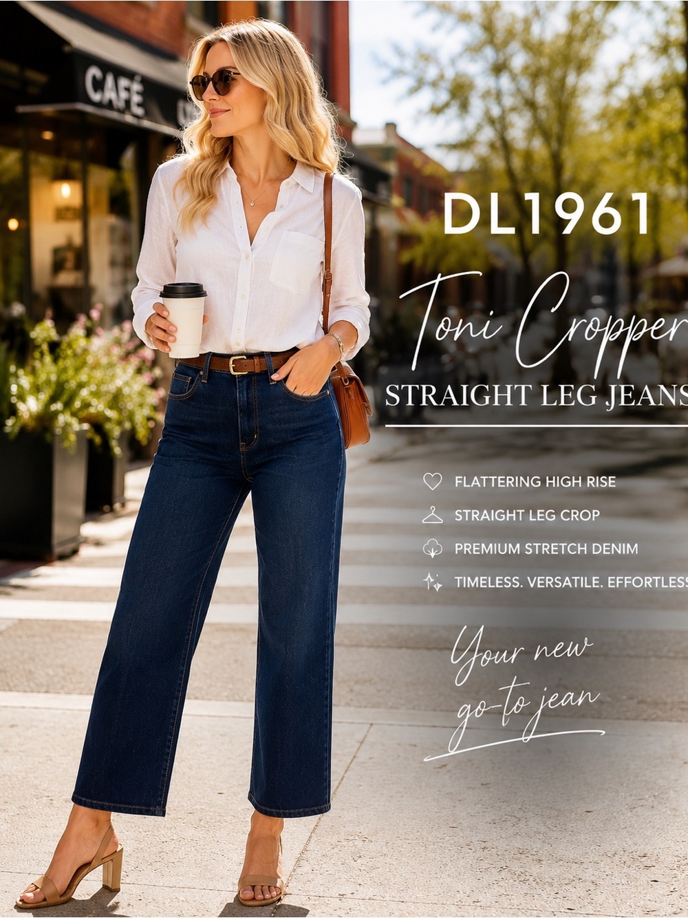 DL1961 Dark Blue Skinny Jeans
